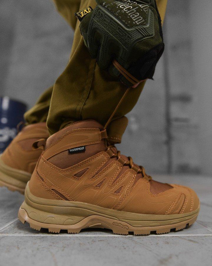 Salomon Берці тактичні Salomon Quest 4D GTX Forces кайот ВН1051