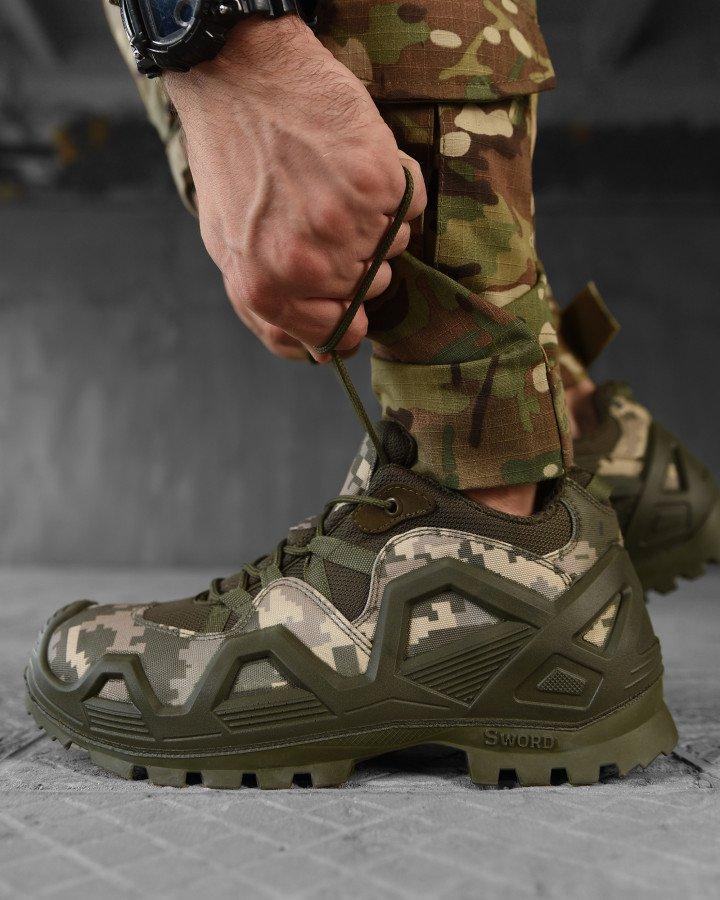 Кросівки тактичні літні Single Sword піксель ВН1047, фото 1