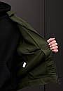 Однотонна куртка для чоловіків Staff zumi khaki, фото 3
