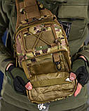 Сумка-слінг тактична SILVER KNIGHT мультикам 7л (098) ВТ6745, фото 7