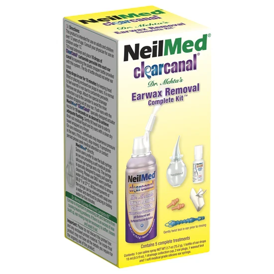 Набір для видалення вушної сірки, NeilMed ClearCanal