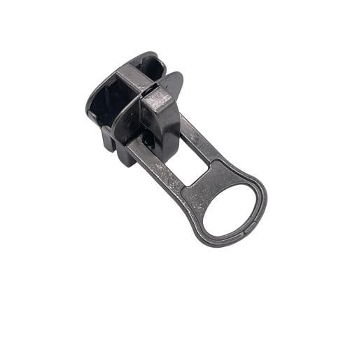 Бігунок для тракторної блискавки тип 8 Блек-нікель (Підвіс №51), фото 1