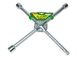 Ключ балконний "хрест" 17х19х21х1/2" посилений. клепання. ALLOID — оригінал