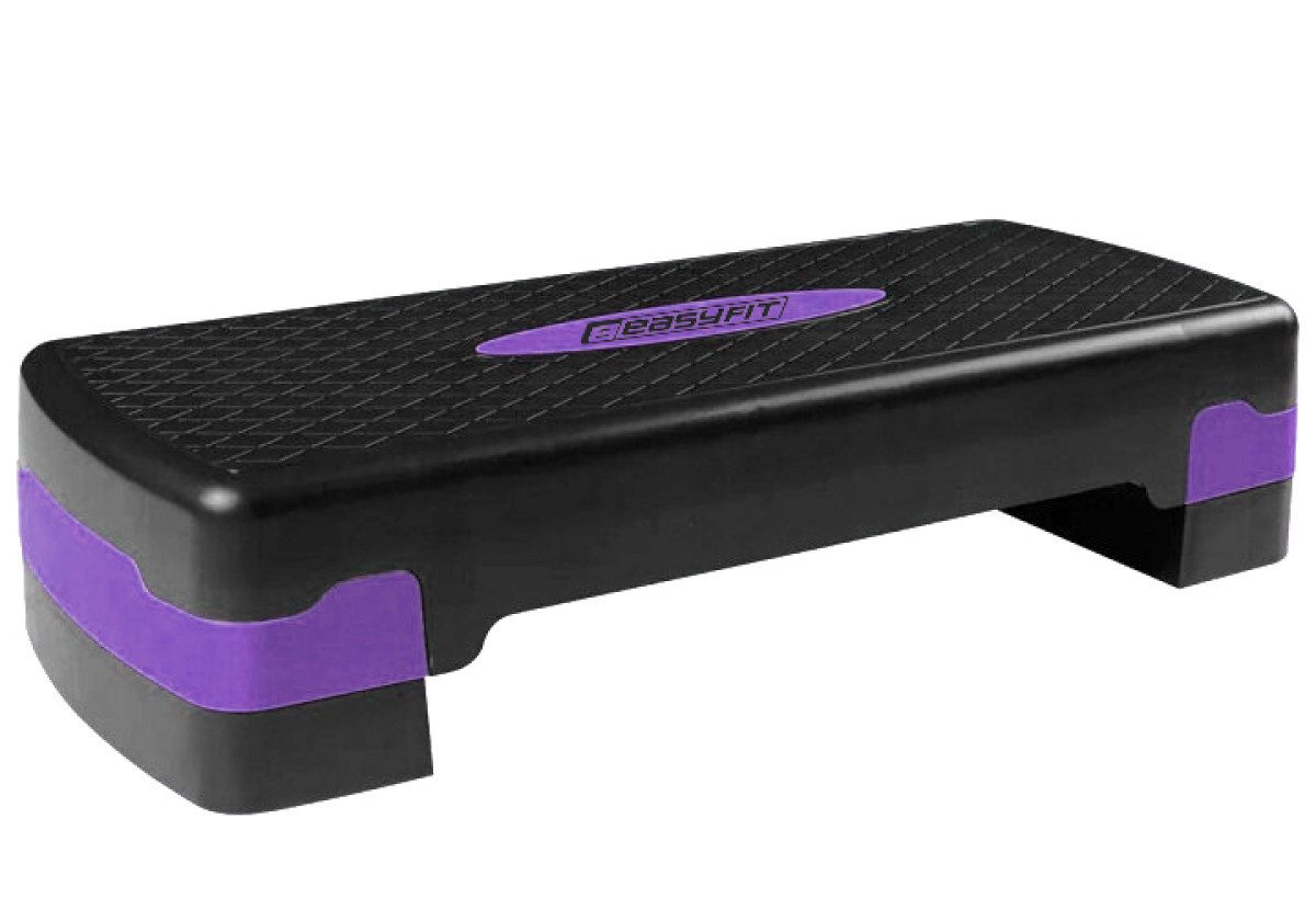 Степ-платформа EasyFit Step-B 2-ступінчаста фіолетова