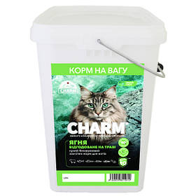 Charm Grass-Fed Lamb ЧАРМ ЯГНЯ ВІДГОДОВАНЕ НА ТРАВІ сухий беззерновий холістик корм для котів, на вагу 1000 г