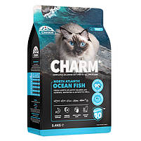 Charm North Atlantic Ocean Fish ЧАРМ ПІВНІЧНОАТЛАНТИЧНА РИБА сухий беззерновий холістик корм для котів, на вагу 1000 г, фото 2