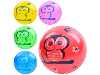 М'яч дитячий 9 дюймів Сова MS3749 G-Rich