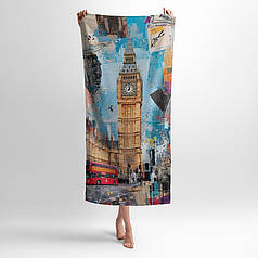 Рушник з принтом «Біг-Бен. Лондонський стиль. Big Ben. London Style»