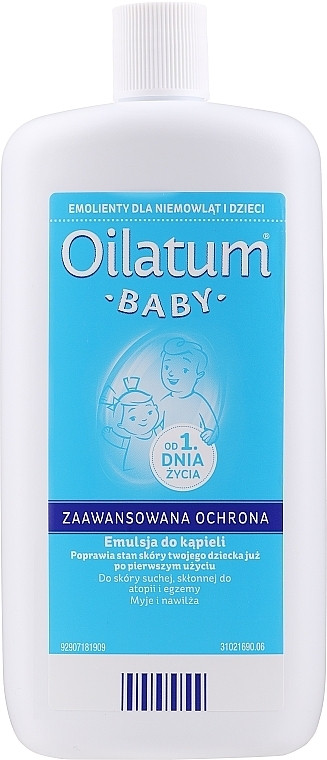 Емульсія для дитячої ванни Oilatum 500 мл/для новорожденных (ойлатум)