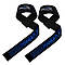 Лямки для тяги, штанги та турніку PowerPlay Lifting Gym Straps чорно-сині, фото 2