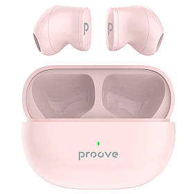 Бездротові навушники для телефона смартфона Proove Mainstream Mini TWS Рожевий