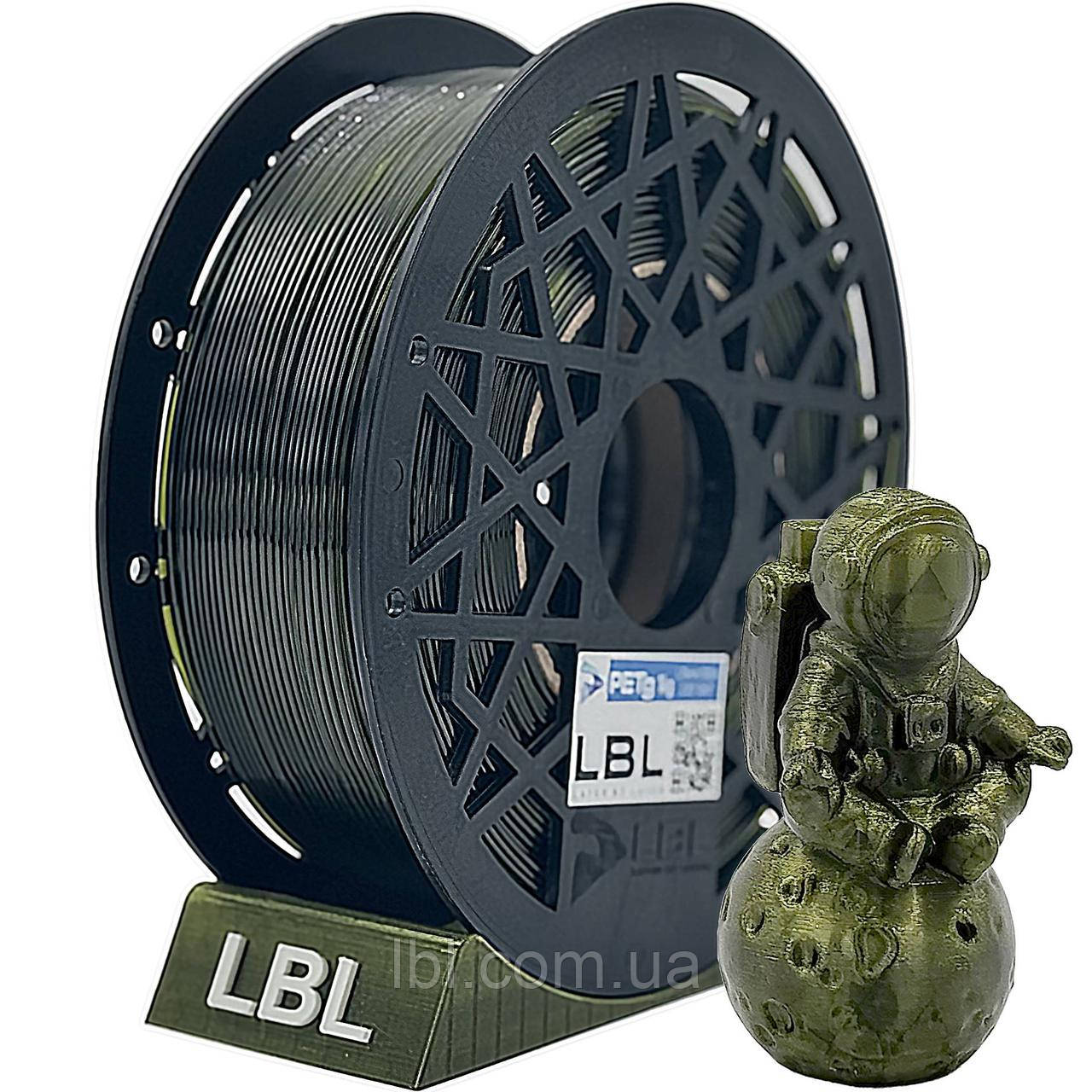 CoPET (Petg) пластик Пляшковий (прозорий) для 3D принтера 1.0 кг / 330 м / 1.75 мм