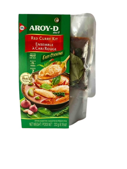 Набір для Приготування Червоного Каррі Aroy-D 332 г