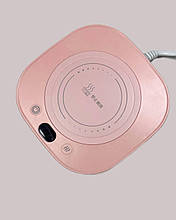 Нагрівач для гелю с дисплеєм рожевий  від мережі