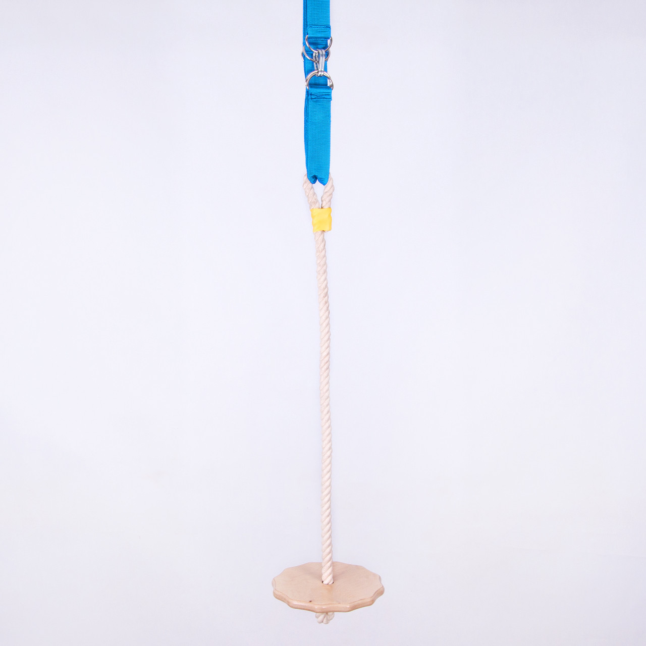 Качеля дитяча з дерева тарзанка спортивна підвісна «ЕЛІТ ЛАК», в подарунок фірмовий ранець Among Us, фото 1