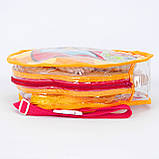 Качеля дитяча з дерева тарзанка спортивна підвісна «ЕЛІТ ЛАК», в подарунок фірмовий ранець Among Us, фото 5