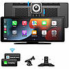 Автомобільний мультимедіа монітор 10.26'' T26D (1 камера) Auto CarPlay Bluetooth FM, фото 2