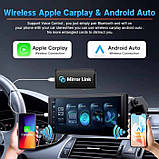 Автомобільний мультимедійний дисплей 10.26'' T26D (1 камера) Auto CarPlay Bluetooth FM, фото 5