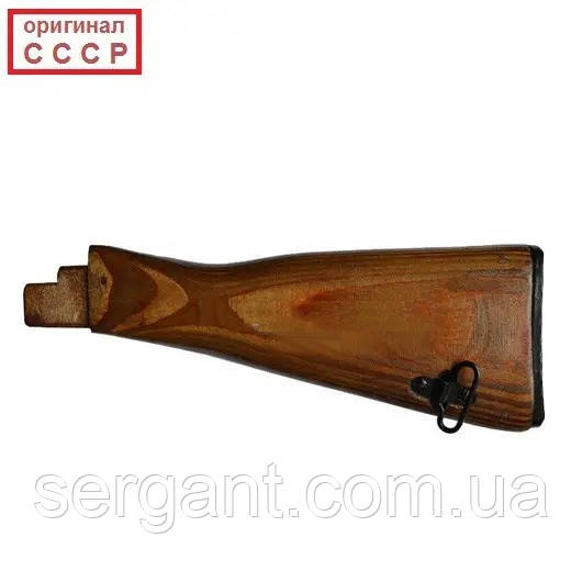 Приклад оригінальний нескладний деревяний / фанерний (весло) АК (оригінал СРСР)