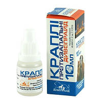 Протизапальні краплі Дивопрайд для очей та носа для котів та собак, 10мл