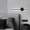 Настінний світильник лінійний, від мережі, 60 см / LED Світильник на стіну / Бра на стіну / Настінний бра, фото 7