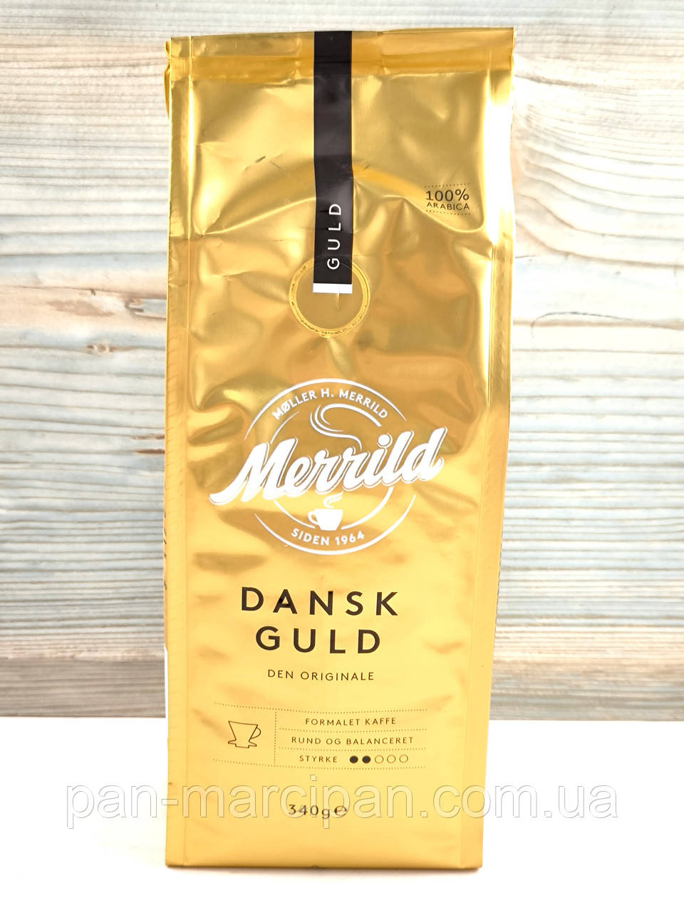 Кава Merrild Lavazza Dansk Guld 340г, фото 1
