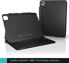 Клавіатура Arteck iPad Air 11 дюймів, 10,9 дюймів, Bluetooth-клавіатура з чохлом Folio Full Protection Case для, фото 4