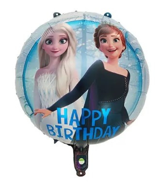 Кулька фольгована "Холодне серце" двостороння (Китай)