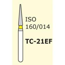 Стоматологічний бор TC - 21EF зелений  конус, Sharp
