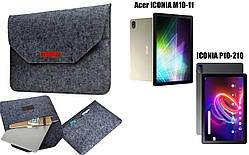 Чохол для планшета Acer ICONIA M10-11, ICONIA P10-21Q з войлока, сирій