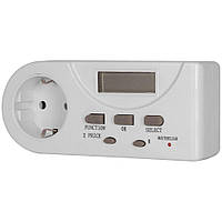 Реле контролю активної потужності однофазне розеткове e.control.w01