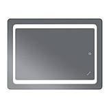 Дзеркало Mixxus TWEE MR09-50x80-Reverse з Led Touch, Anti-fog, димером, регулятором яскравості (MI6930), фото 6