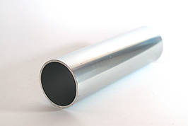 Поручень до алюмінієвих поручнів ⌀50х2,0 мм тип коло колір Срібло 1 пог.м (10102с)