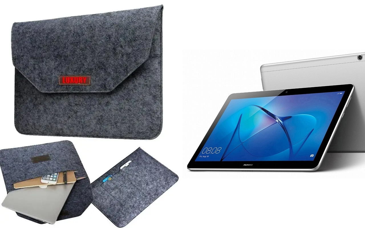 Чохол для планшета Huawei MediaPad M3 10, M3 Lite 10 з войлока, сирій, фото 1