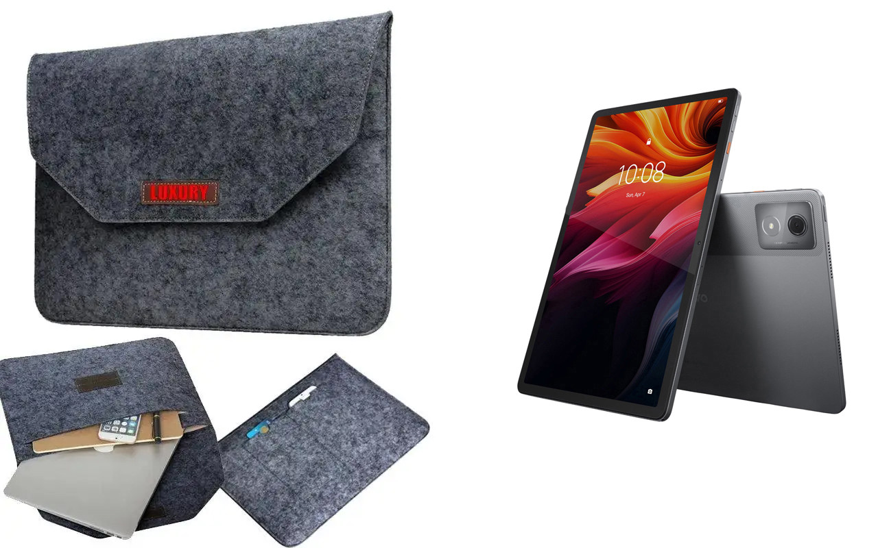 Чохол для планшета Lenovo Tab K11, Tab K11 Plus з войлока, сирій, фото 1