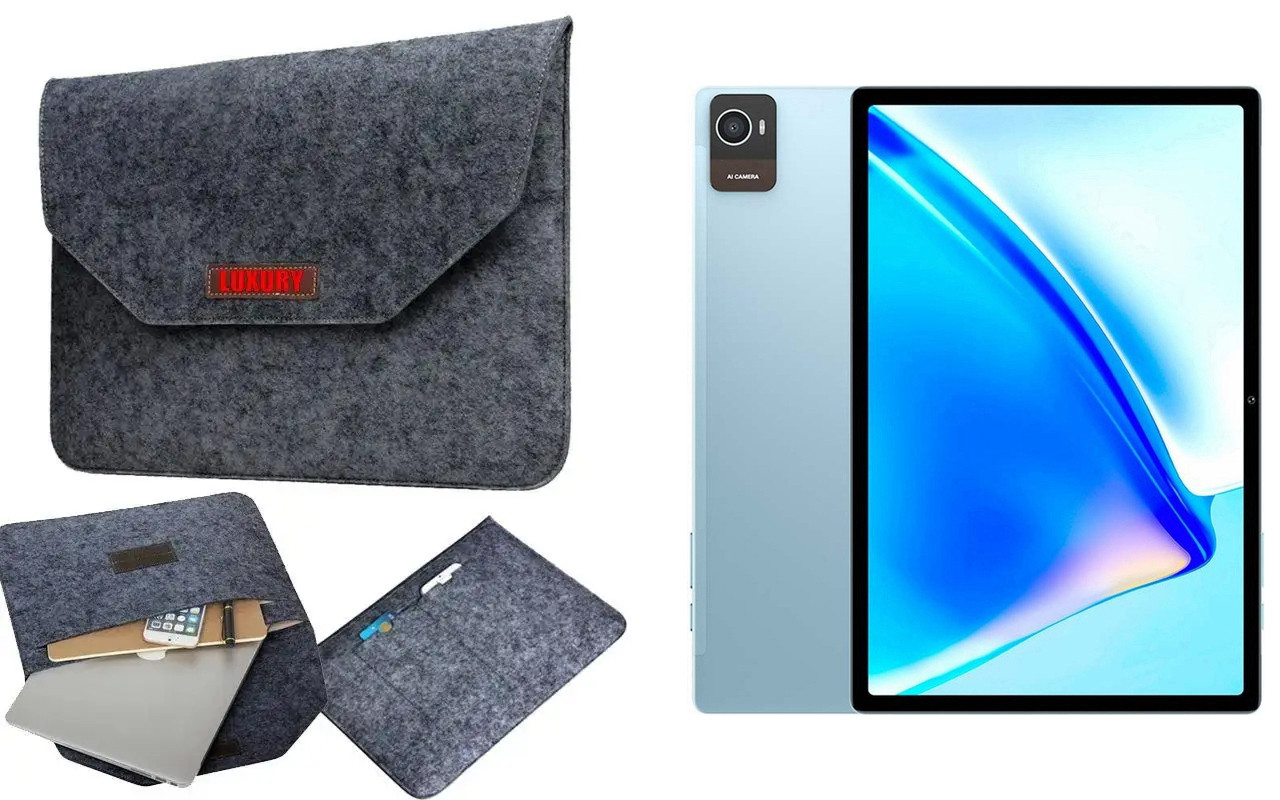 Чохол для планшета Oukitel OKT3 з войлока, сирій, фото 1