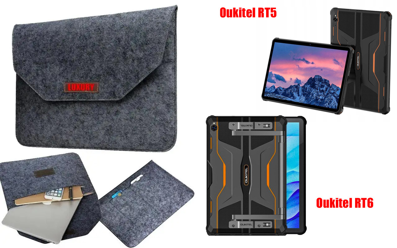 Чохол для планшета Oukitel RT5, Oukitel RT6 з войлока, сирій, фото 1