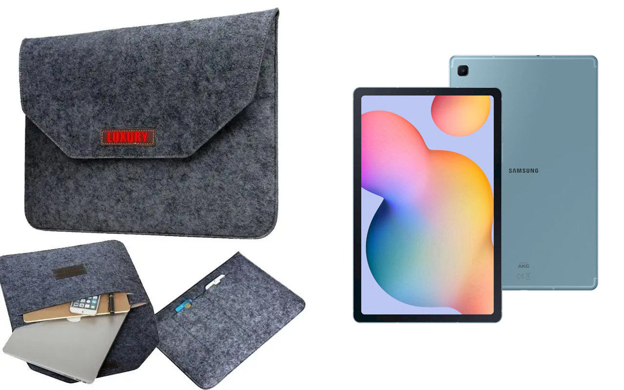 Чохол для планшета Samsung Galaxy Tab S6 Lite 10.4 P610 з войлока, сирій, фото 1