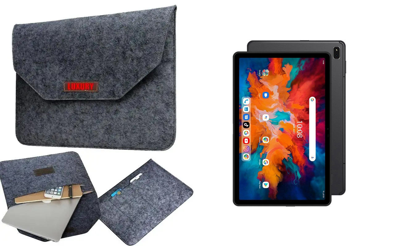 Чохол для планшета Umidigi A11 TAB з войлока, сирій, фото 1