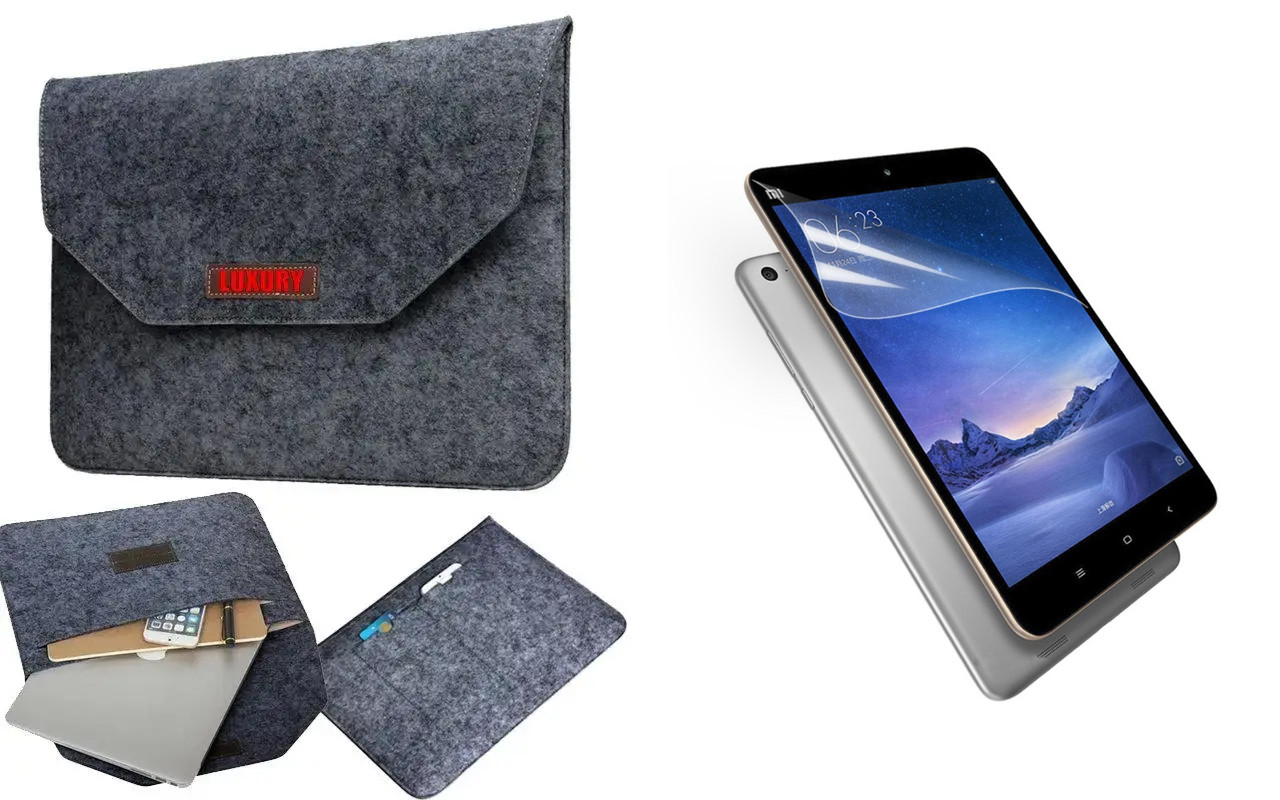 Чохол для планшета Xiaomi Mi Pad 2, Mi Pad 3 з войлока, сирій, фото 1