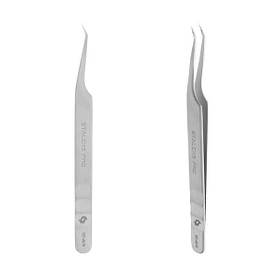 Staleks Expert 41/8 (mini L) - пінцет професійний для нарощування вій