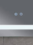 Дзеркало Mixxus WARM MR12-80x70-Reverse з Led Touch, Anti-fog, димером, регулятором яскравості (MI6936), фото 2