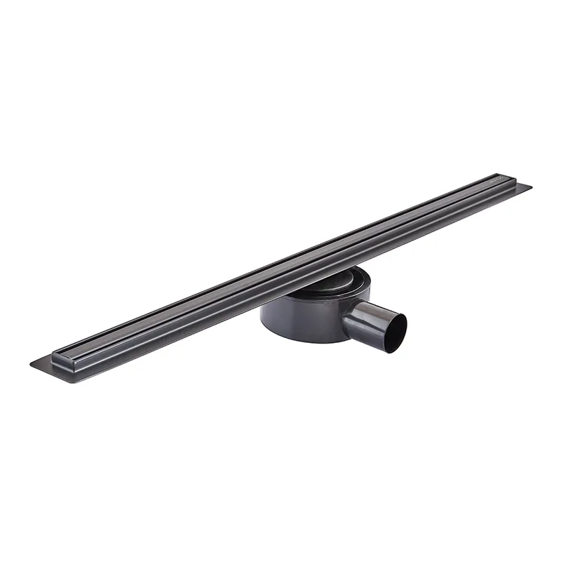 Душовий трап з нерж. сталі SUS304 Mixxus Drain-05-70-Slim Black (30x700 мм) (Чорний) (MI6170), фото 1