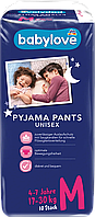 Підгузки-трусики нічні Babylove Pyjama Pants Німеччина 4-7років (17-30кг) 10шт