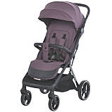 Коляска дитяча прогулянкова EL CAMINO BEYA ME 1127-B Vintage Plum Бордова, фото 2