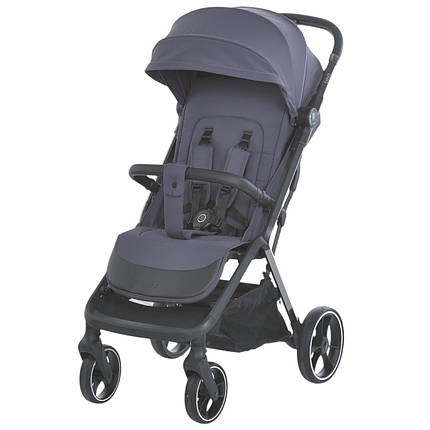 Коляска прогулянкова дитяча EL CAMINO BEYA ME 1127-B Midnight Gray Сіра, фото 1