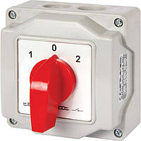 Пакетний перемикач у корпусі LK16/3.323-В/45 3 полюси, 1-0-2, 16 А, IP44