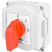 Пакетний перемикач у корпусі LK16/4.322-В/45 0-1-2, 16 А, IP44