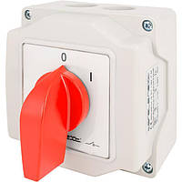 Пакетний перемикач у корпусі LK25/1.216-В/45 1 полюс, 0-1, 25 А, IP44