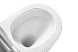 Унітаз підвісний Mixxus Premium TOPPER-0302-T3 490х360х380mm, система змиву TORNADO 3.0 (MP6599), фото 10